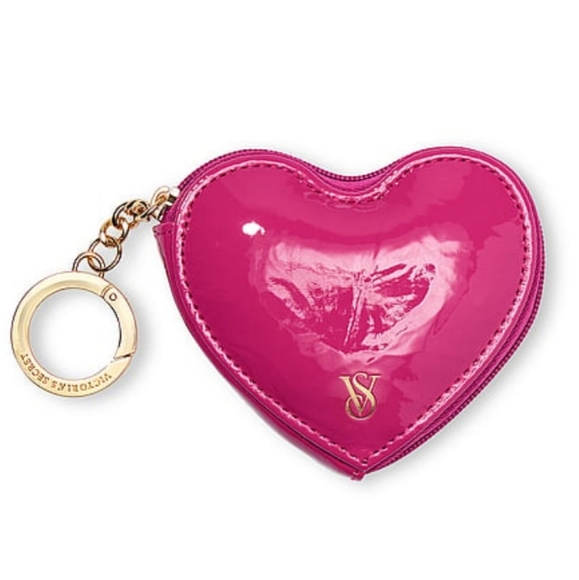 Victoria's Secret Accessories - 💝 VS HEART POUCH KEYCHAIN 💝